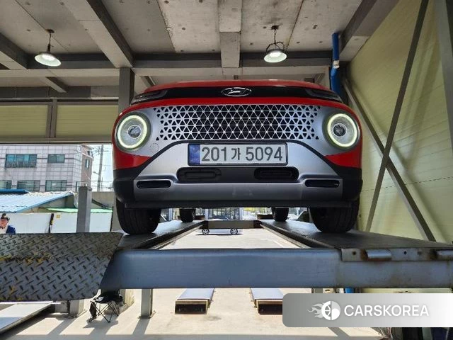 Hyundai Casper 2023 Красный из Кореи