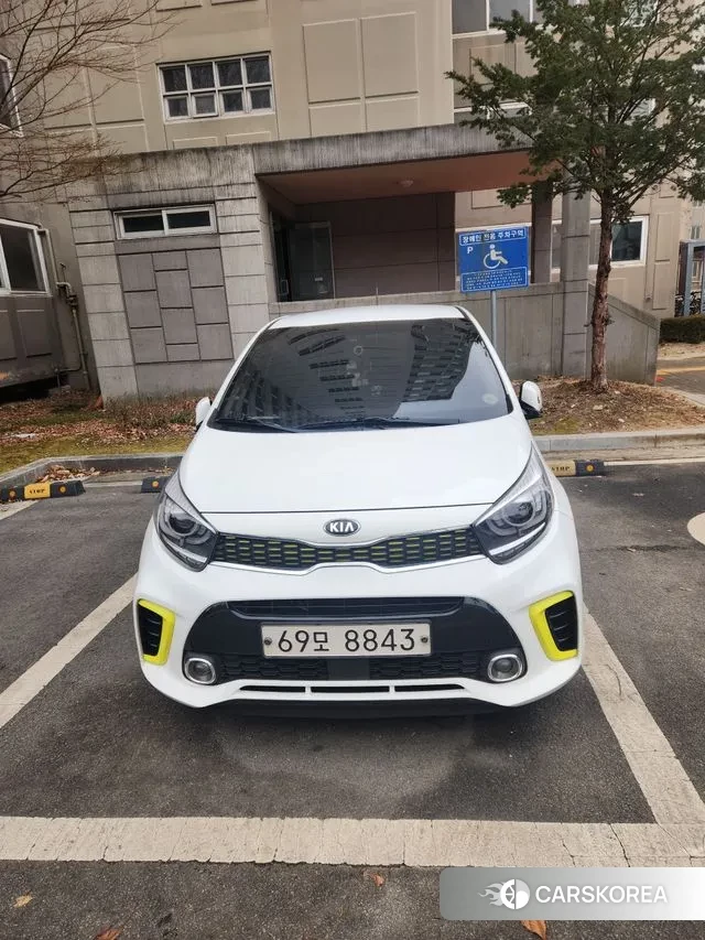 Kia All New Morning (JA) 2018 Белый из Кореи