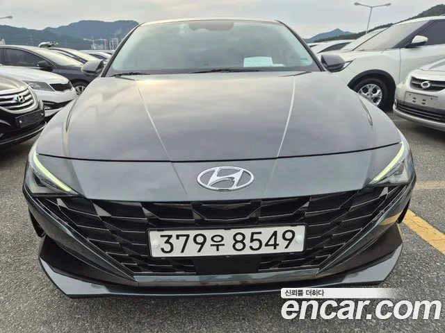 Hyundai Avante Hybrid (CN7) 2021 Серый из Кореи