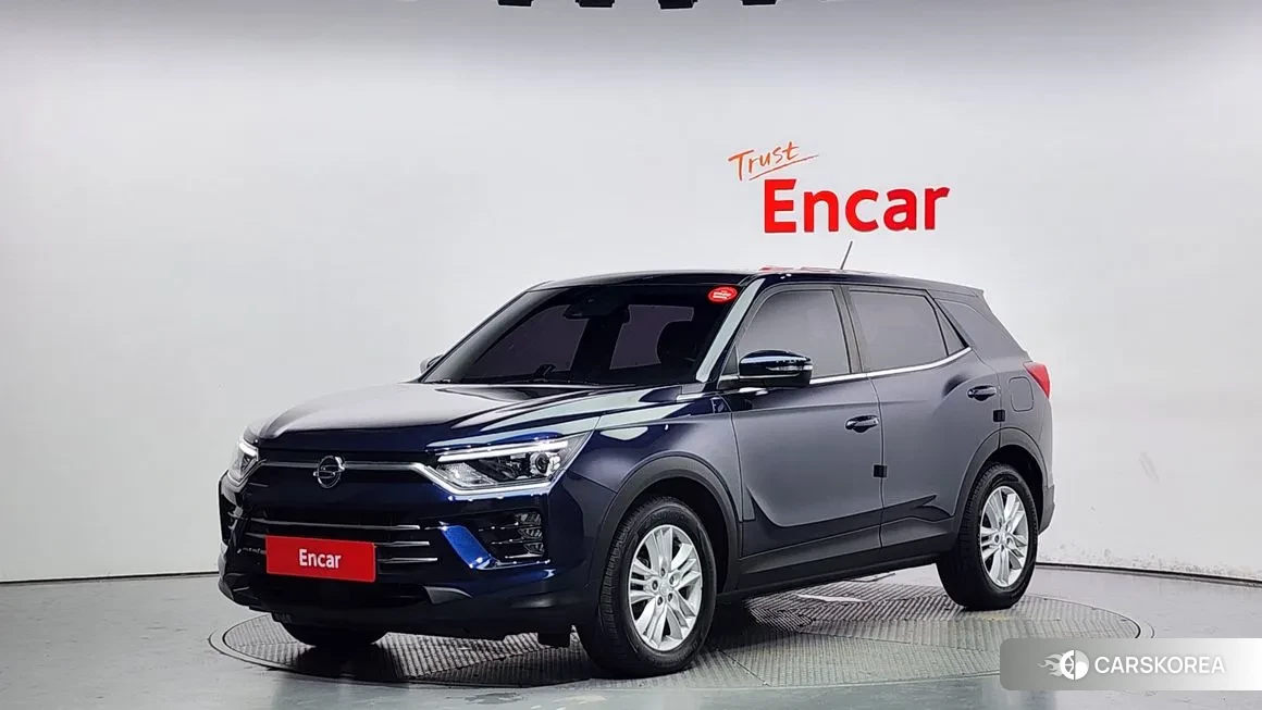 Ssangyong Beautiful Korando 2020 Синий из Кореи