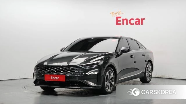 Kia K8 Hybrid 2022 Серый из Кореи