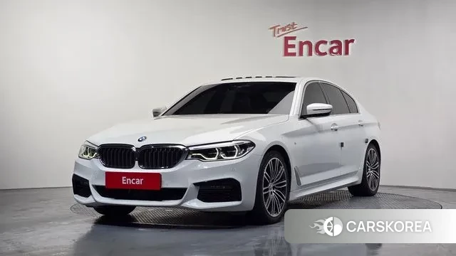 BMW 5 Series (G30) 2019 Белый из Кореи