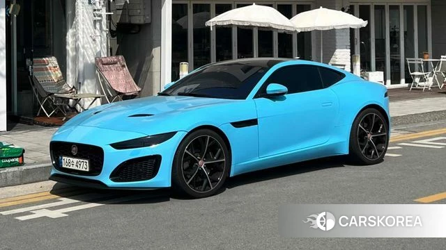 Jaguar F-TYPE 2021 Белый из Кореи