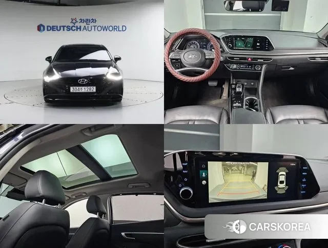 Hyundai Sonata (DN8) 2020 Синий из Кореи