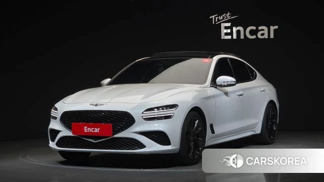 Genesis The New G70 2021 Белый из Кореи