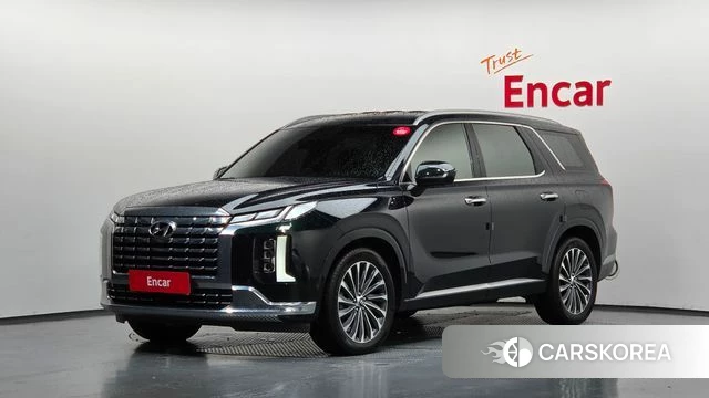 Hyundai The New Palisade 2022 Темно-зеленый из Кореи