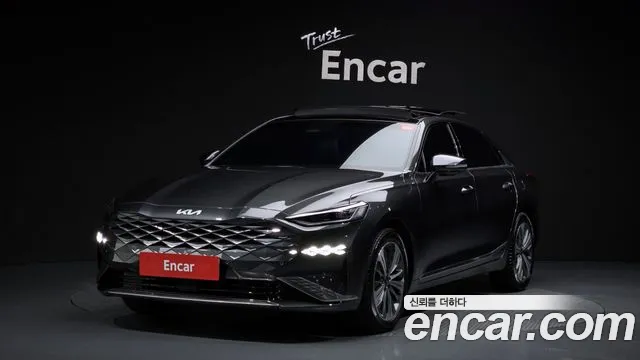 Kia K8 Hybrid 2024 Серый из Кореи