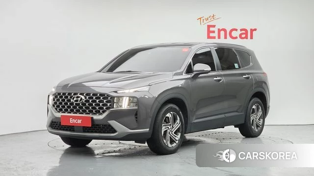 Hyundai The New Santa Fe 2022 Серый из Кореи