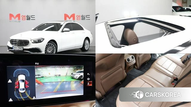 Mercedes-Benz E-Class W213 2021 Белый из Кореи