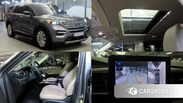 Ford Explorer 6th Generation 2023 Серый из Кореи