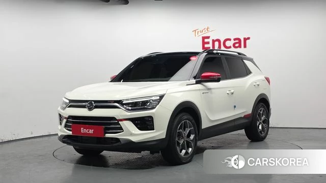 Ssangyong Beautiful Korando 2022 Белый из Кореи