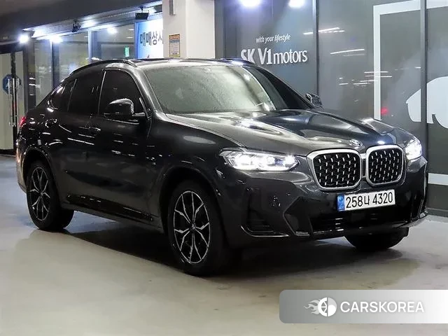 BMW X4 (G02) 2022 Серый из Кореи