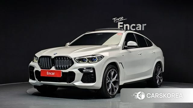 BMW X6 (G06) 2021 Белый из Кореи