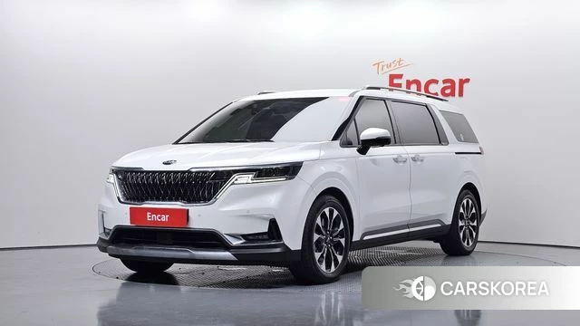 Kia Carnival 4th generation 2021 Белый из Кореи