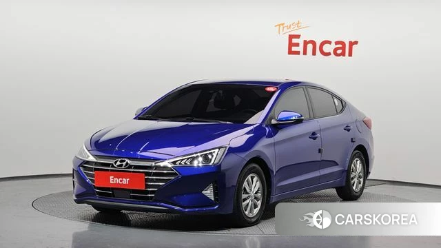 Hyundai The New Avante AD 2019 Синий из Кореи
