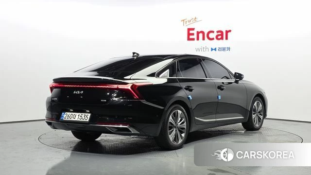 Kia K8 Hybrid 2022 Черный из Кореи