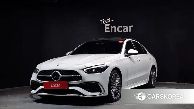 Mercedes-Benz C-Class W206 2022 Белый из Кореи