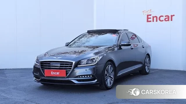 Genesis G80 2018 Черный из Кореи