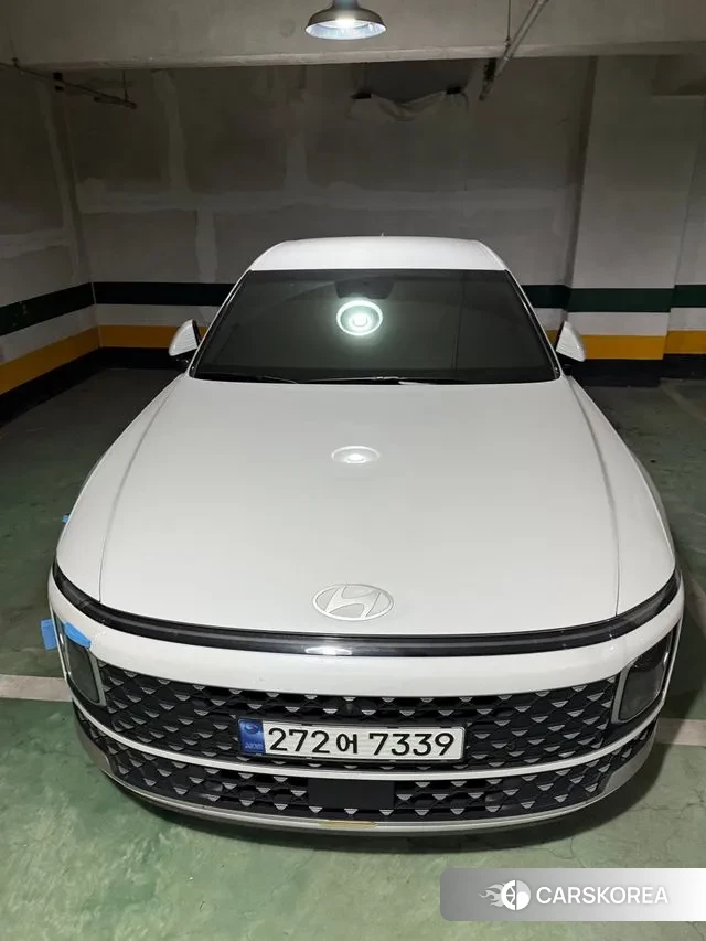 Hyundai Grandeur Hybrid (GN7) 2025 Белый из Кореи