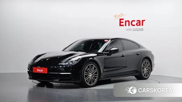 Porsche Panamera (971) 2018 Черный из Кореи