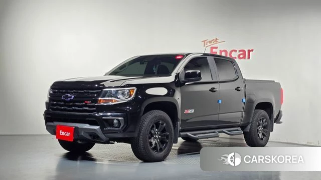 Chevrolet (GM Daewoo) Real New Colorado 2021 Черный из Кореи