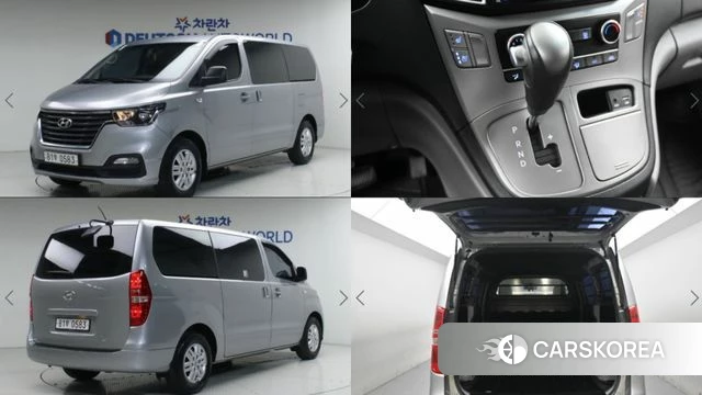 Hyundai The New Grand Starex 2018 Серый из Кореи