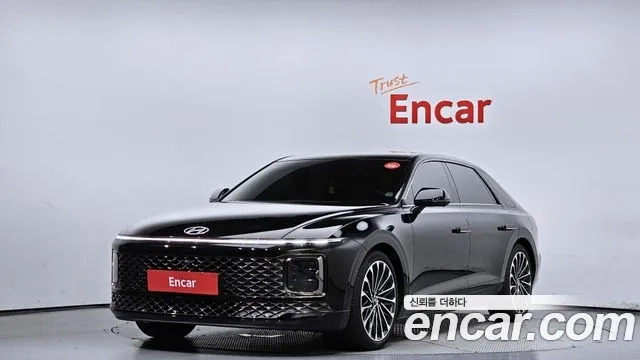 Hyundai Grandeur Hybrid (GN7) 2023 Черный из Кореи