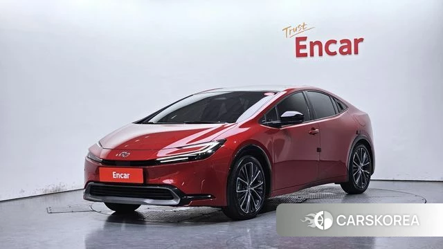 Toyota Prius 5th Generation 2024 Красный из Кореи