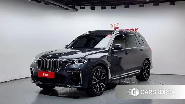 BMW X7 (G07) 2022 Серый из Кореи