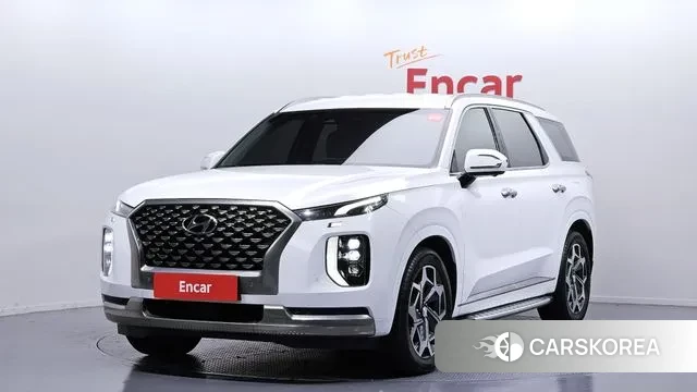 Hyundai Palisade 2021 Белый из Кореи