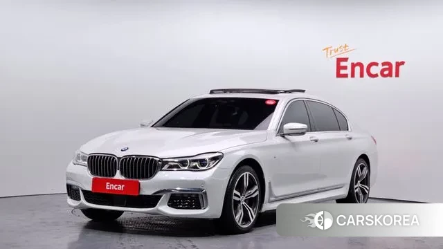 BMW 7 Series (G11) 2018 Белый из Кореи