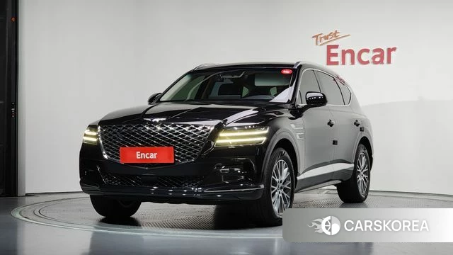 Genesis GV80 2021 Черный из Кореи