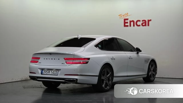Genesis G80 (RG3) 2021 Белый из Кореи