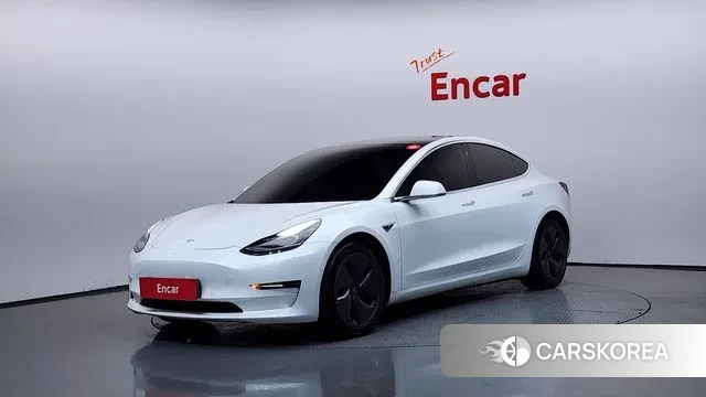 Tesla Model 3 2020 Белый из Кореи