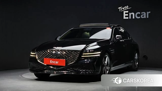 Genesis G80 (RG3) 2021 Черный из Кореи
