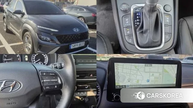 Hyundai The New Kona 2022 Серый из Кореи