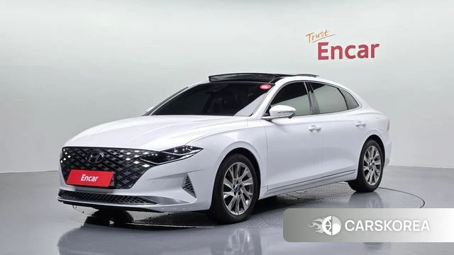 Hyundai The New Grandeur IG Hybrid 2019 Белый из Кореи