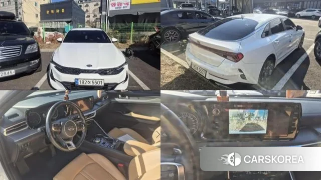 Kia K5 3rd generation 2021 Белый из Кореи