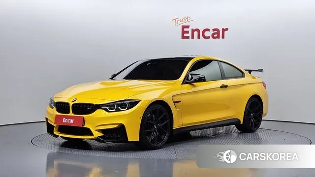 BMW M4 (F82) 2018 Желтый из Кореи