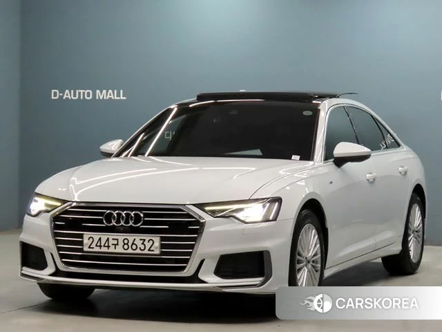 Audi A6 (C8) 2020 Белый из Кореи
