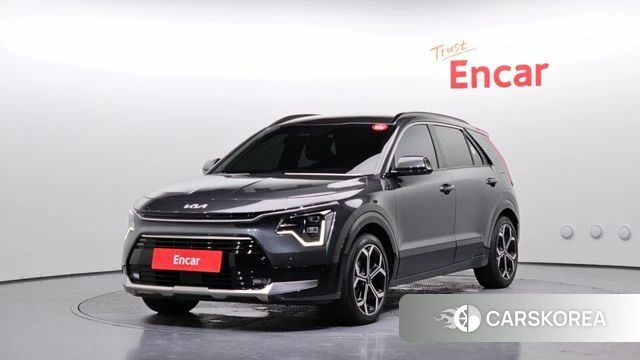 Kia Di Ol Nu Niro 2022 Серый из Кореи