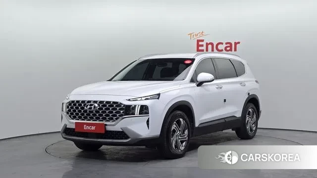 Hyundai The New Santa Fe 2021 Белый из Кореи