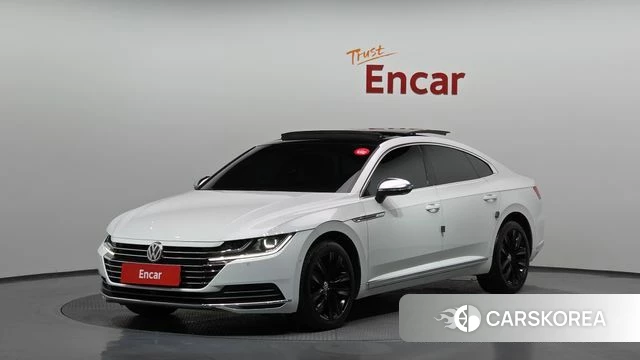 Volkswagen Arteon 2019 Белый из Кореи
