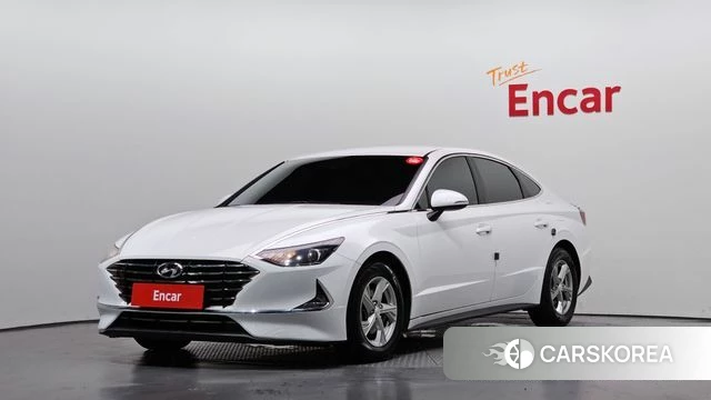 Hyundai Sonata (DN8) 2019 Белый из Кореи