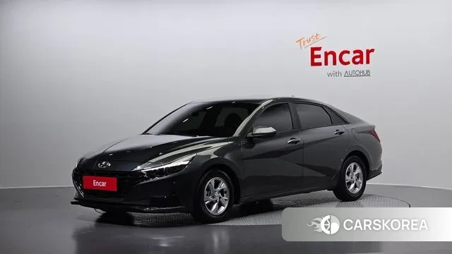 Hyundai Avante (CN7) 2022 Серый из Кореи