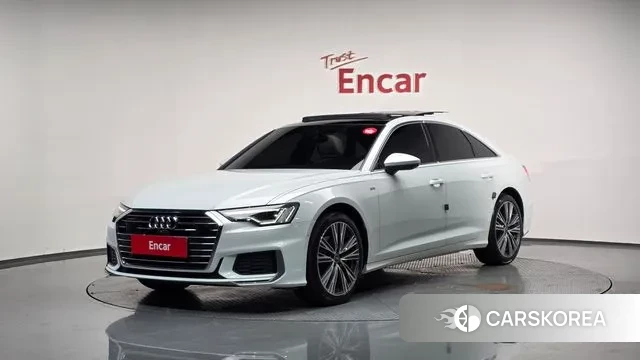 Audi A6 (C8) 2023 Белый из Кореи