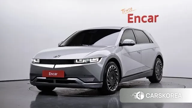 Hyundai Ionic 5 2021 Серебристо-серый из Кореи