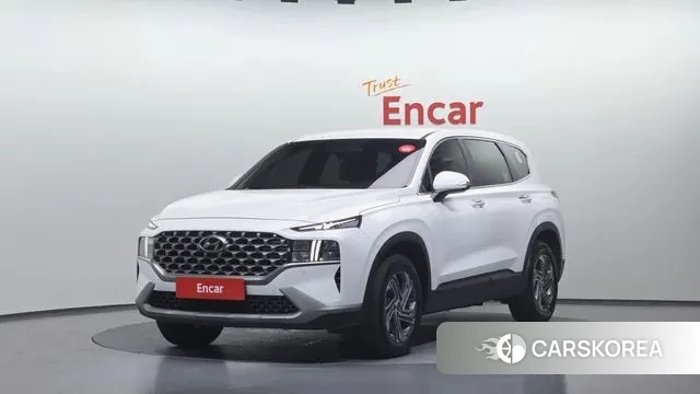 Hyundai The New Santa Fe 2023 Белый из Кореи