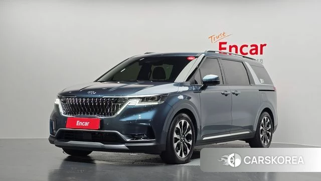 Kia Carnival 4th generation 2020 Небесно-голубой из Кореи