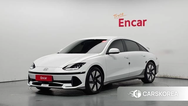 Hyundai Ionic 6 2022 Белый из Кореи